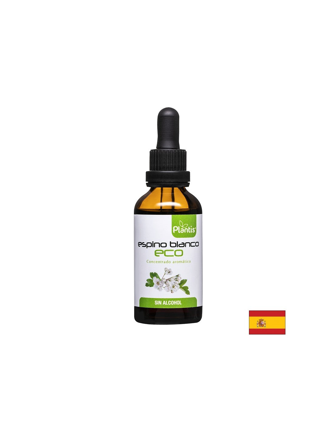 Fehér galagonya - szív egészsége - Espino blanco Eco Plantis®, alkoholmentes tinktúra, 50 ml