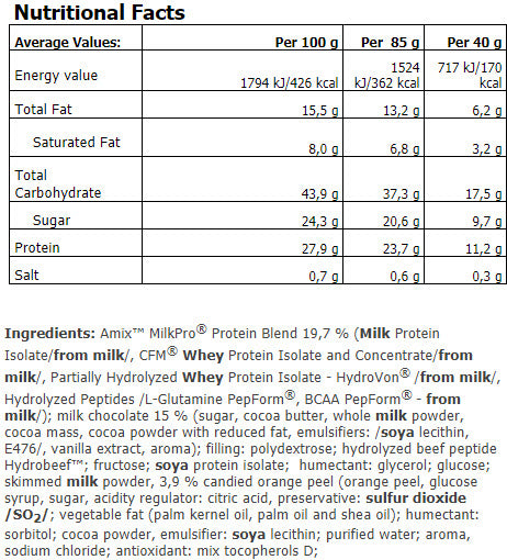 Exkluzív Protein Bar/85 gr.
