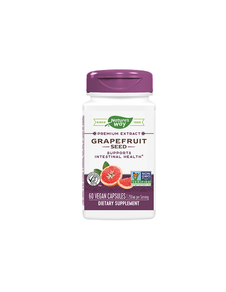 Grapefruit - Premium Extract - Immune Support and Stomach Comfort, 250 mg, 60 Capsules - Nutra Best Europe