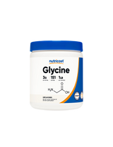 Nervous System and Muscle Function - Glycine, 454g Nutricost Powder - Nutra Best Europe