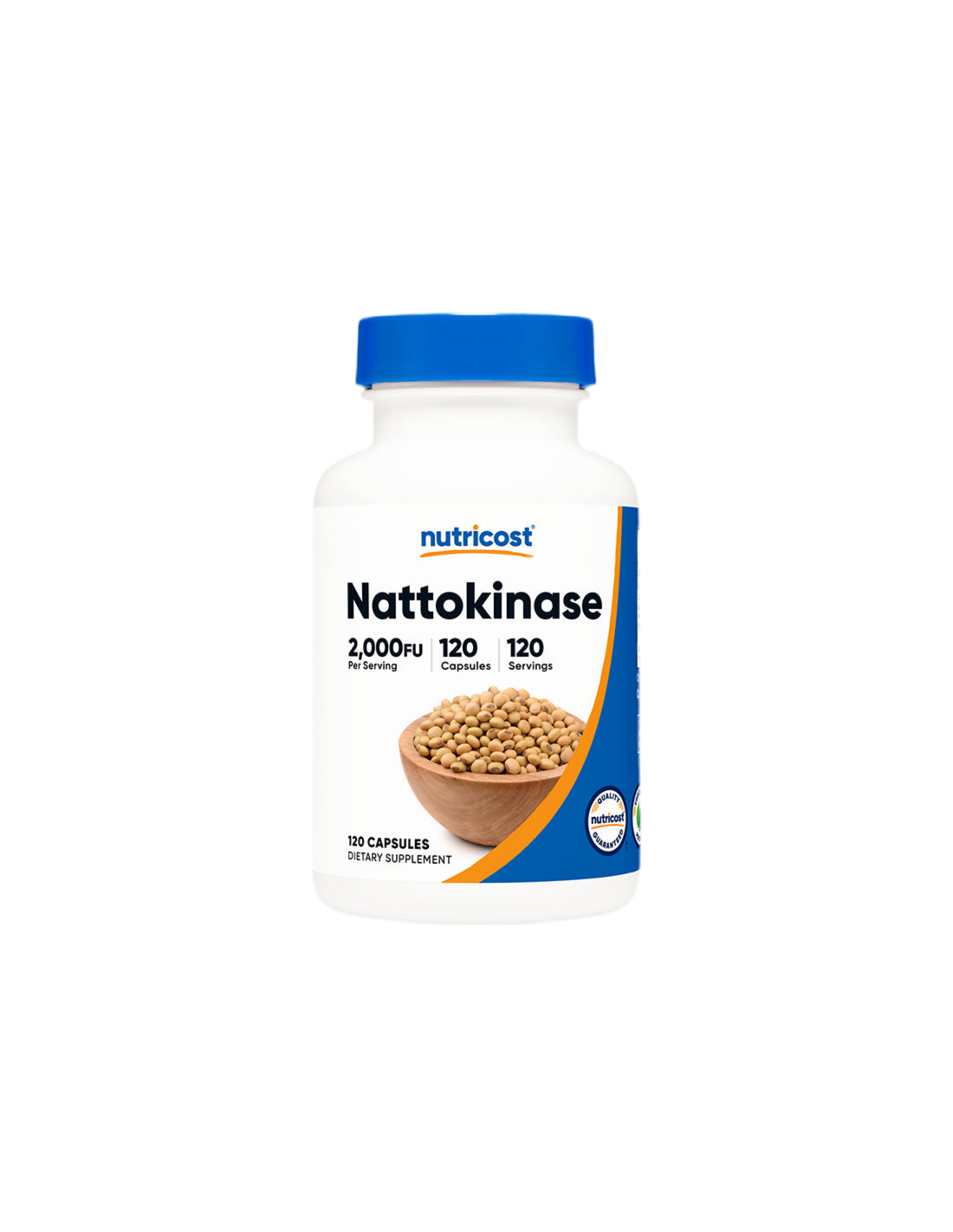Cardiovascular system - Nattokinase, 120 Nutricost capsules - Nutra Best Europe