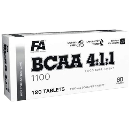 BCAA 4:1:1 1100 - 120 Tablets - Nutra Best Europe