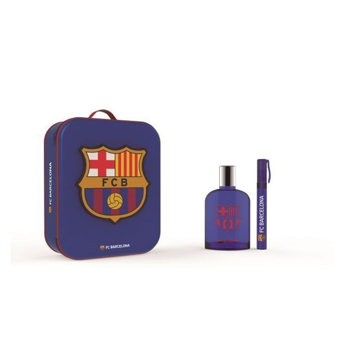 FC Barcelona Eau De Toilette spray 100 ml készlet 3 részes