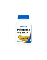 Cardiovascular system - Policosanol, 40 mg x 120 capsules Nutricost - Nutra Best Europe
