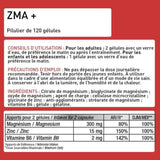 ZMA + | Zinc + Magnesium + B6 - 120 capsules - Nutra Best Europe