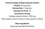 Fadogia Agrestis 1200 mg - 60 kapszula