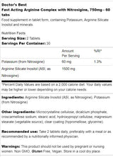 Gyors hatású arginin komplex | Nitroziginnel 750 mg - 60 tabletta