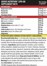 Lipo-GN - 90 capsules - Nutra Best Europe