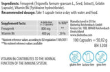 Görögszénamag 400 mg - 100 kapszula
