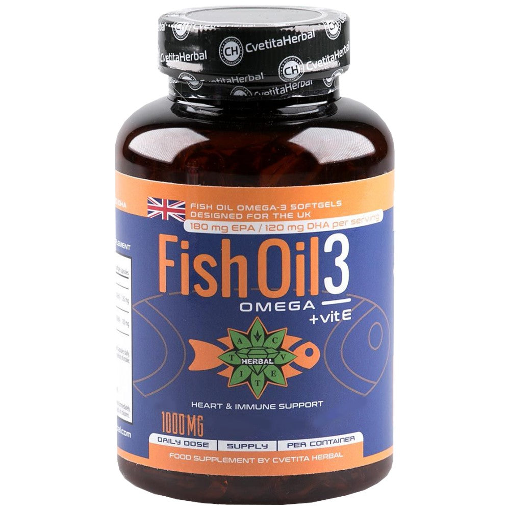 Halolaj 3 + E-vitamin 1000 mg - 90 gél kapszula