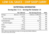 Fit Cuisine alacsony kalóriatartalmú szósz | Chip Shop Curry - 425 ml
