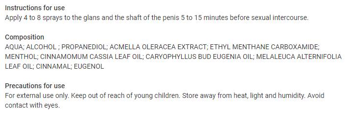 ChronoErect Spray | Sexual Performance - 20 ml - Nutra Best Europe