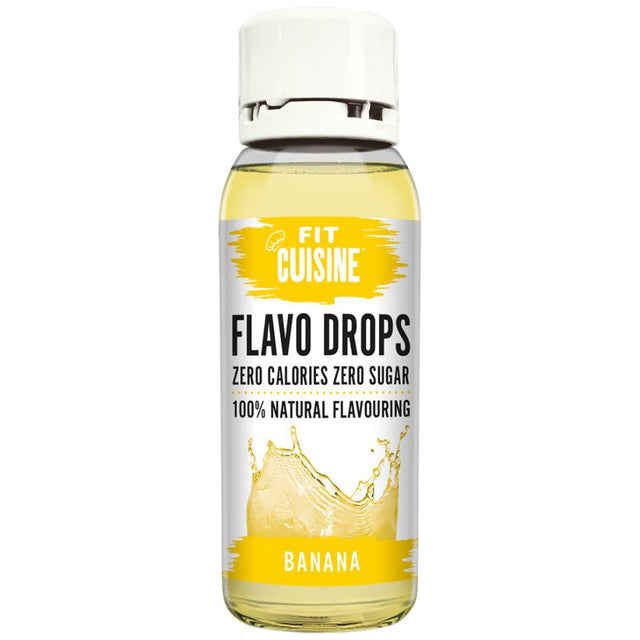 Fit Cuisine Flavo Drops | Zero Calories - Zero Sugar - 100% Natural Flavoring - 38 ml - Nutra Best Europe