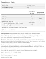 Lenolaj 1000 mg | Vegán formula - 120 lágyzselé