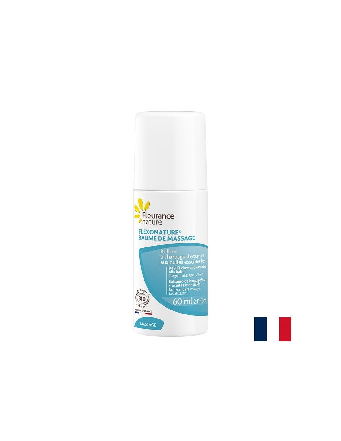 Roll-on kondicionáló ördögkörmökkel és illóolajokkal Flexonature®, 60 ml