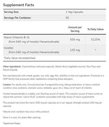 Öblítésmentes Niacin 500 mg | Dupla erősségű - 180 kapszula