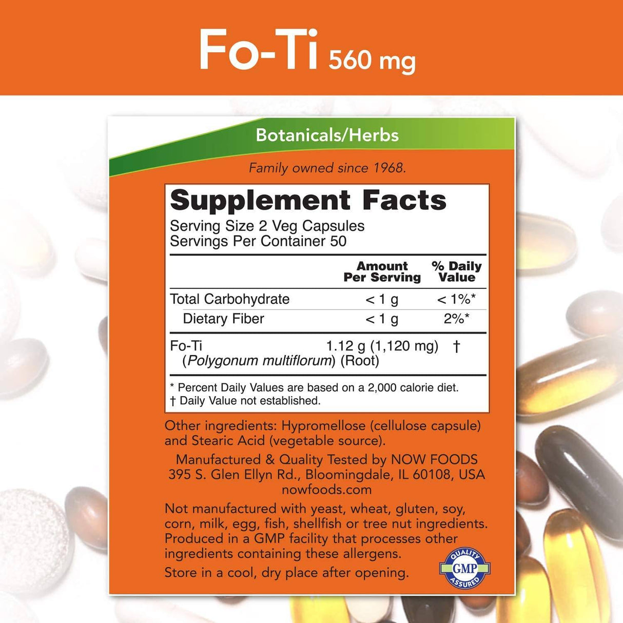 Fo-Ti 560 mg - 100 kapszula