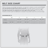 Edzőöv/Foam Core Belt 12,5 cm - Fekete