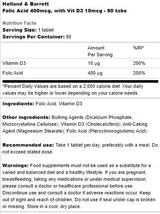 Folsav 400 mcg | D3-vitaminnal 10 mcg - 90 tabletta