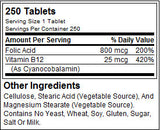 Folsav 800 mcg - 250 tabletta