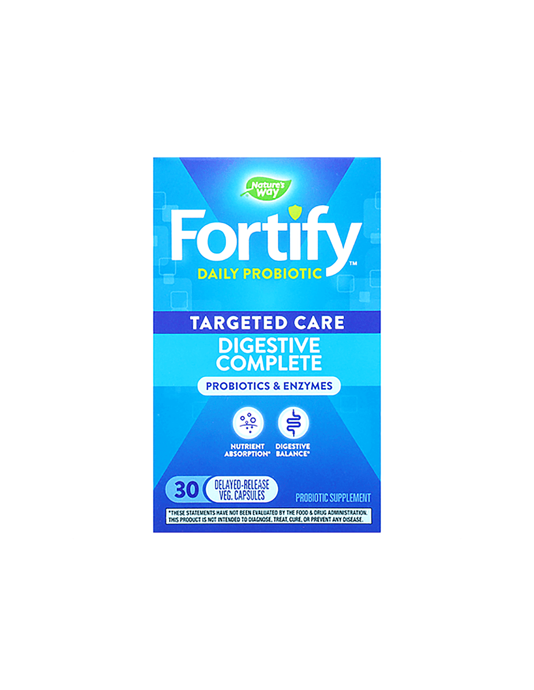 Fortify Dual Action Digestive Complete 20 milliárd aktív probiotikum – 30 kapszula