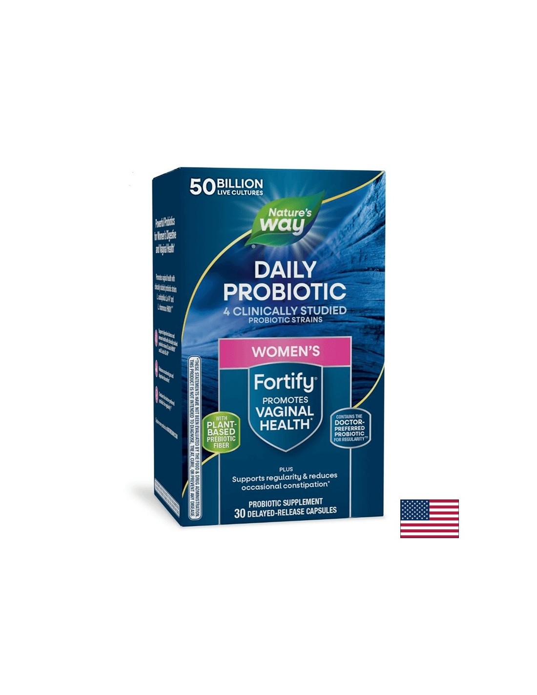 Fortify Women's Probiotic, 50 milliárd aktív probiotikum, 30 kapszula