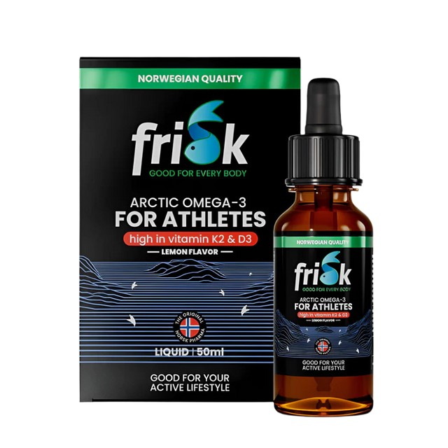 Arctic Sport – Omega-3 for Athletes – Wild Fish from Norway / Lemon Flavor – 50 ml - Nutra Best Europe