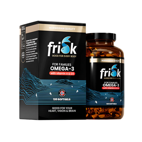 Original – Omega-3 for the Whole Family – 120 Capsules - Nutra Best Europe