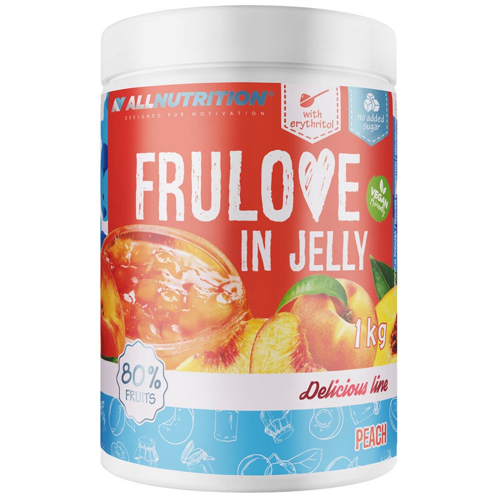 Frulove in Jelly | Őszibarack - 1000 gramm