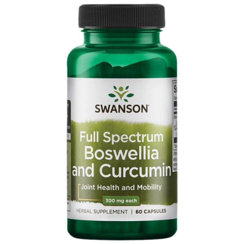 Teljes spektrumú boswellia és kurkumin - 60 kapszula