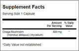 Full Spectrum Chaga Mushroom 400 mg - 60 kapszula