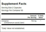 Full Spectrum Cinnamon 375 mg - 180 kapszula
