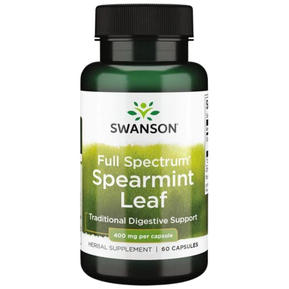 Full Spectrum Spearmint Leaf 400 mg 60 kapszula