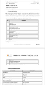 Facial Serum with Retinol, Hyaluron and Collagen 30 ml Swedish Nutra - Nutra Best Europe