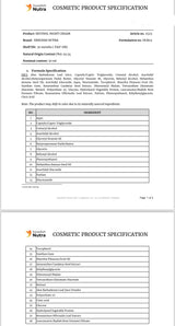 Night cream with Retinol, Hyaluron and Collagen 50 ml Swedish Nutra - Nutra Best Europe