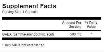 GABA 500 mg - 100 kapszula