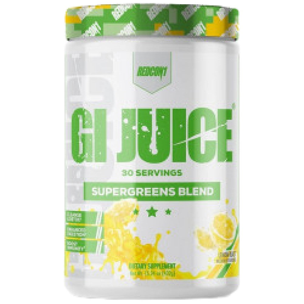 GI Juice | Supergreens Blend + emésztőenzimek - 450 gramm