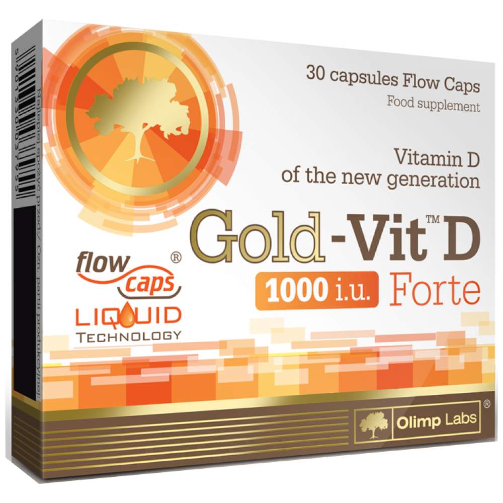 GOLD-Vit D Forte 1000 NE 30 kapszula
