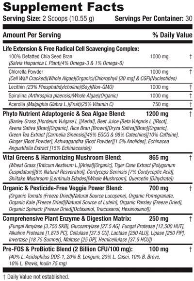 GREEN SUPREME FUSION - 316 gramm