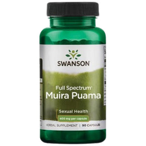 Muira Puama Root 400 mg 90 capsules - Nutra Best Europe
