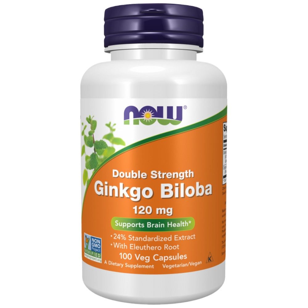 Ginkgo Biloba 120 mg/Double Strength - 50 kapszula
