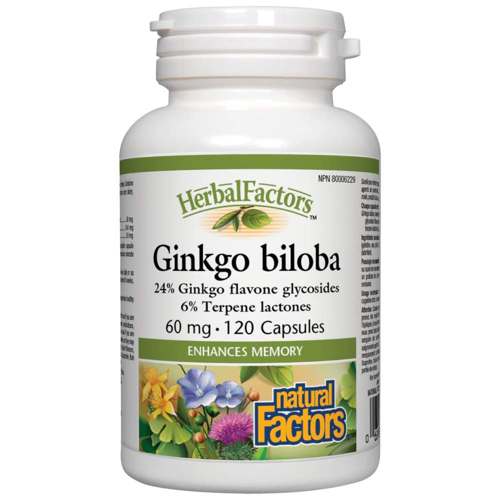 Ginkgo Biloba 60 mg - 120 kapszula