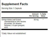 Ginkgo Biloba kivonat 60 mg - 30 kapszula