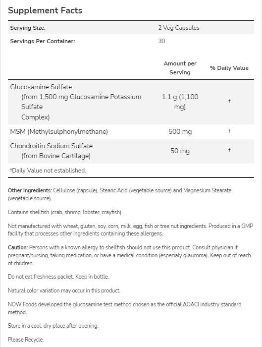 Glükózamin & MSM - 60 kapszula