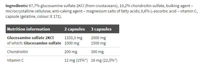Glucosamine Plus/Sport - 60 kapszula