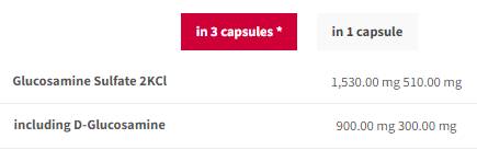 Glükózamin-szulfát 2KCl 510 mg - 90 kapszula