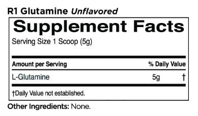 Glutamin | 100% mikronizált L-glutamin - 398 gramm
