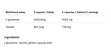 Glutamin 1250 XtraCaps - 360 kapszula