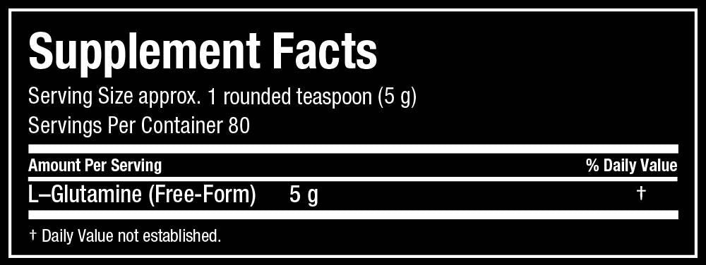 Glutamin - 400 gramm