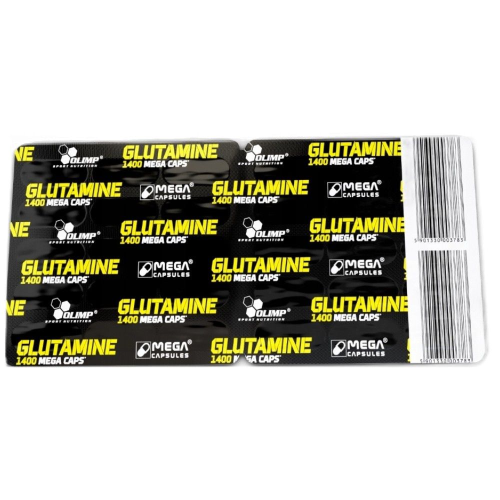 Glutamin Mega Caps 1400 - 30 kapszula